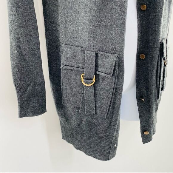 KERISMA Gray Cardigan Sweater - Picture 6 of 11